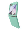 Чехол-накладка VLP Flex Сase для смартфона Samsung Galaxy Z Flip 6 Mint Green