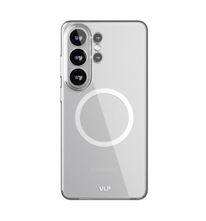 Чехол-накладка VLP Puro Case with MagSafe для смартфона Samsung Galaxy S26 Ultra Transparent