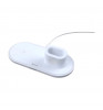 Беспроводная зарядка Devia 3 in1 Wireless Charger для iWatch/iPhone/Airpods White