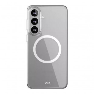 Чехол-накладка VLP Puro Case with MagSafe для смартфона Samsung Galaxy S26 Plus Transparent