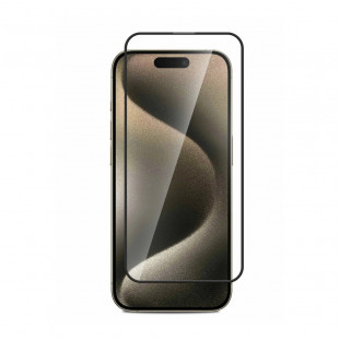 Защитное стекло 3D Full Glue Tempered (iPhone 15) Black