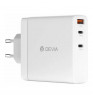 СЗУ Devia PD 140W 2C+A GaN Charger White