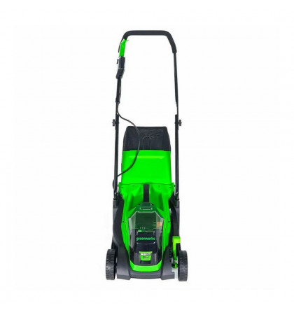 Газонокосилка роторная Greenworks GD24LM33 Green