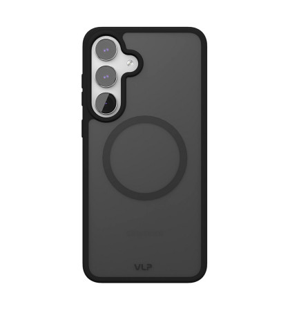 Чехол-накладка VLP Moon Case MagSafe для Samsung Galaxy S25 FE Black