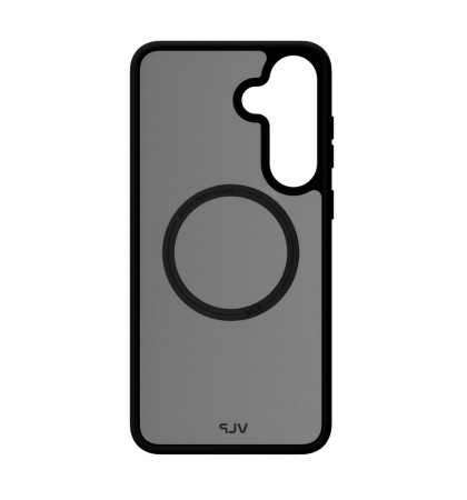 Чехол-накладка VLP Moon Case MagSafe для Samsung Galaxy S25 FE Black