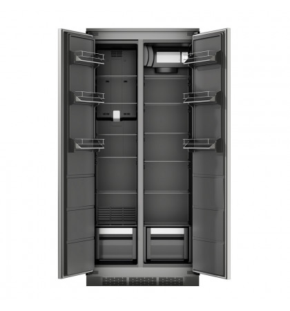 Встраиваемый холодильник Lex LBI400SB Grey