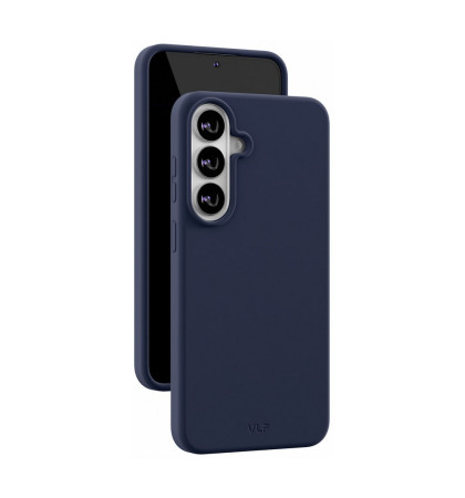 Чехол-накладка VLP Aster Сase с MagSafe для Samsung Galaxy S26 FE Blue