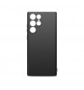 Чехол-накладка Borasco Silicone Case для смартфона Samsung Galaxy S22 Ultra Black