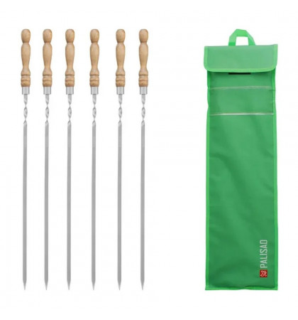 Набор шампуров плоских Palisad Camping 69753