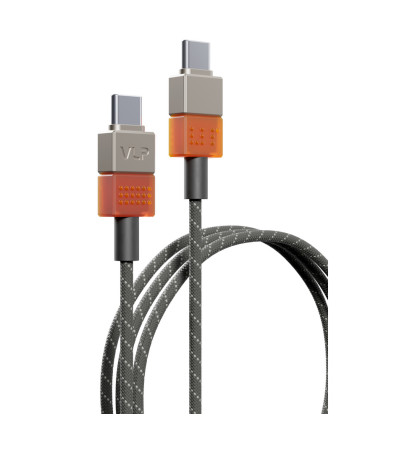 Дата-кабель VLP NEO USB-C, 100W, 1.5м Gray