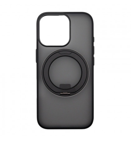 Чехол-накладка Comma Joy Elegant Magnetic 360 Rotating Stand Case для iPhone 17 Black