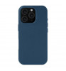 Чехол-накладка uBear Capital Leather Mag Case для смартфона Apple iPhone 16 Pro Dark Blue