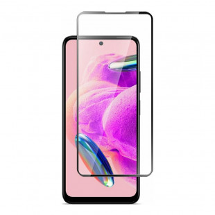 Защитное стекло Borasco Full Glue для смартфона Xiaomi Redmi Note 12S Black