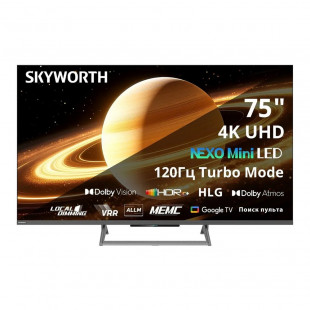 75" Телевизор Skyworth 75X67H Black