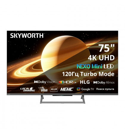 75" Телевизор Skyworth 75X67H Black