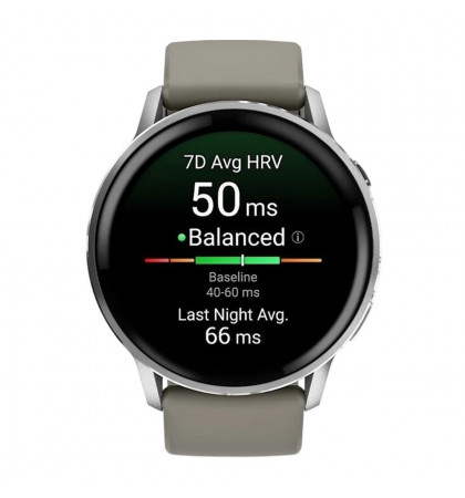 Умные часы Garmin Venu 4 45mm Silver/Gray