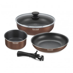 Набор посуды Rondell Kortado RDA-1690 Brown