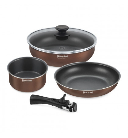 Набор посуды Rondell Kortado RDA-1690 Brown