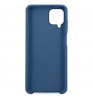 Накладка Soft Touch (Samsung Galaxy A12) Синий