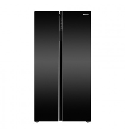 Холодильник Hyundai CS6503FV Black Glass