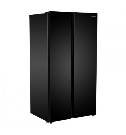 Холодильник Hyundai CS6503FV Black Glass