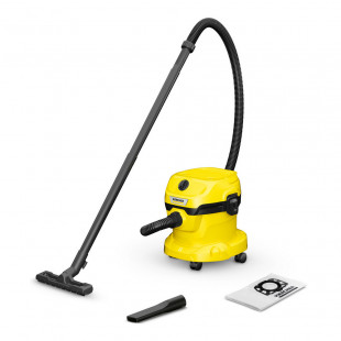 Строительный пылесос Karcher WD 2 Plus V-12/4/18 Yellow