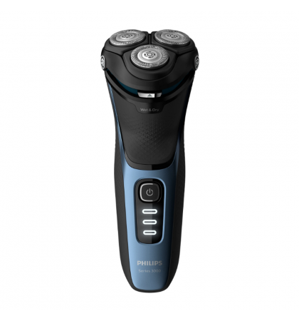 Бритва роторная Philips series 3000 Blue/Black