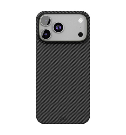 Чехол-накладка VLP Kevlar Case with MagSafe для смартфона Apple iPhone 17 Pro Max Black