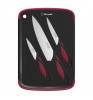 Набор кухонных ножей Rondell Arsenale RD-1891 Black/Red