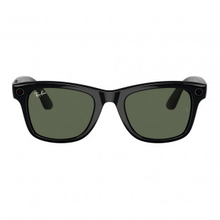 Умные очки Ray-Ban Meta Wayfarer RW4008 Shiny Black/G15 Green