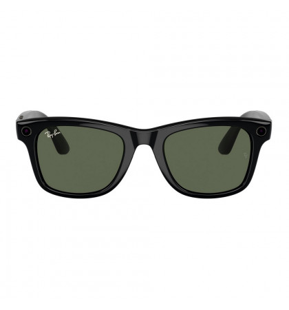 Умные очки Ray-Ban Meta Wayfarer RW4008 Shiny Black/G15 Green