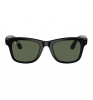 Умные очки Ray-Ban Meta Wayfarer RW4008 Shiny Black/G15 Green