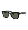 Умные очки Ray-Ban Meta Wayfarer RW4008 Shiny Black/G15 Green