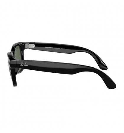 Умные очки Ray-Ban Meta Wayfarer RW4008 Shiny Black/G15 Green