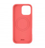 Чехол-накладка uBear Touch Mag Case для смартфона Apple iPhone 16 Pro Coral