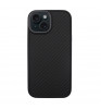 Чехол-накладка Comma Kevlar Series Magnetic Case для iPhone 15 Black