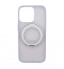 Чехол-накладка Comma Joy Elegant Magnetic 360 Rotating Stand Case для iPhone 17 Light Blue
