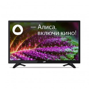 24" Телевизор Leff 24F560T Black