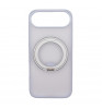 Чехол-накладка Comma Joy Elegant Magnetic 360 Rotating Stand Case для iPhone 17 Air Light Blue