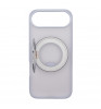 Чехол-накладка Comma Joy Elegant Magnetic 360 Rotating Stand Case для iPhone 17 Air Light Blue