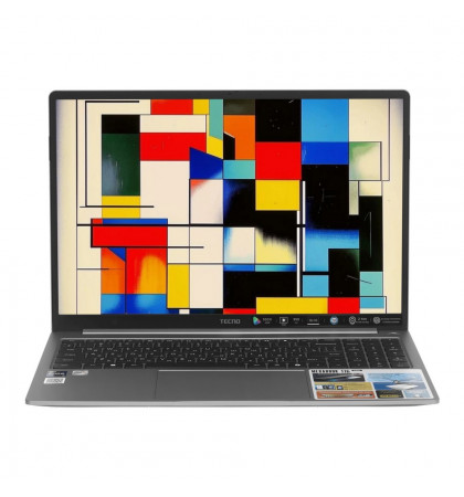 16" Ноутбук Tecno MegaBook K16SDA (1920x1200, Ryzen 5 7430U 2.3Ghz, 8Gb DDR4, SSD512Gb, AMD Radeon Graphics) Gray