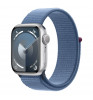 Умные часы Apple Watch Series 9 41mm Aluminium Case with Sport Loop Silver/Blue