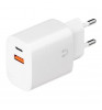 Сетевое зарядное устройство Uzay TC-018 20W USB-C+USB-A PD White