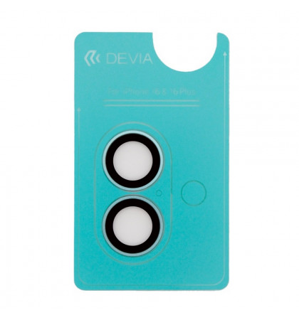 Защитное стекло для камеры Devia Peak Series Lens Protector для iPhone 16/16 Plus Green
