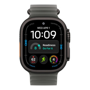 Умные часы Apple Watch Ultra 4 49mm Titanium Case with Ocean Band Black/Translucent Black