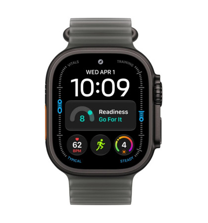 Умные часы Apple Watch Ultra 4 49mm Titanium Case with Ocean Band Black/Translucent Black