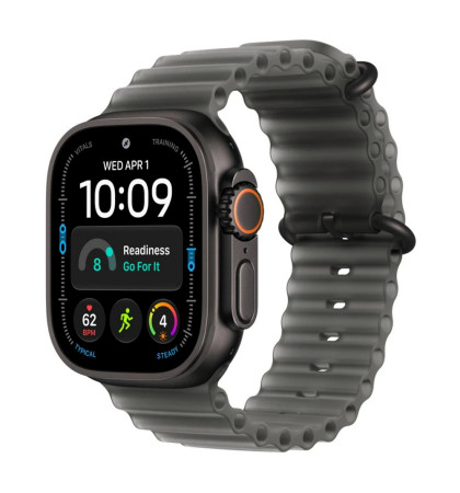 Умные часы Apple Watch Ultra 4 49mm Titanium Case with Ocean Band Black/Translucent Black