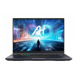 16" Ноутбук Gigabyte Aorus 16X (2560x1600, Intel Core i7 13650HX 2.6Ghz, 16Gb DDR5, SSD 1Tb, NVIDIA GeForce RTX4060 8Gb) Gray