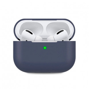 Чехол силиконовый Devia silicone case (Apple AirPods Pro) Blue