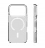 Чехол-накладка VLP Puro Case with MagSafe для смартфона Apple iPhone 17 Pro Transparent